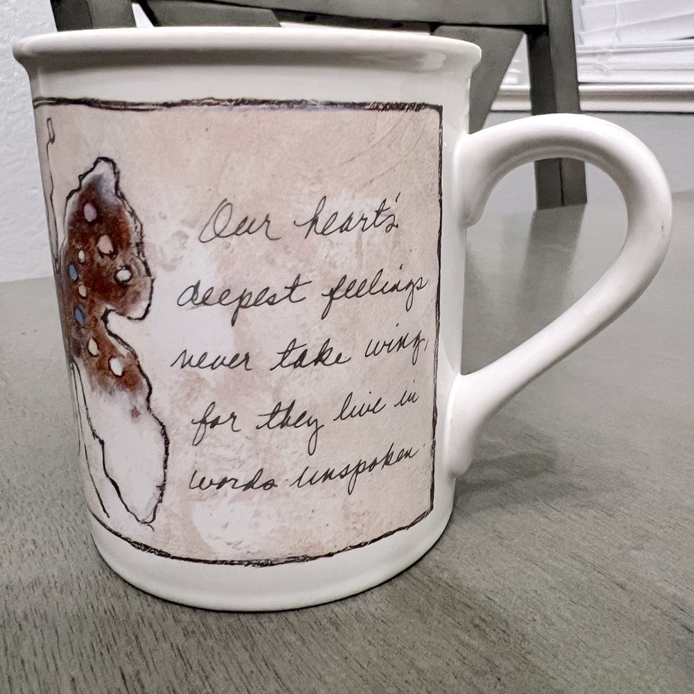 Flavia Weedn vintage butterfly mug